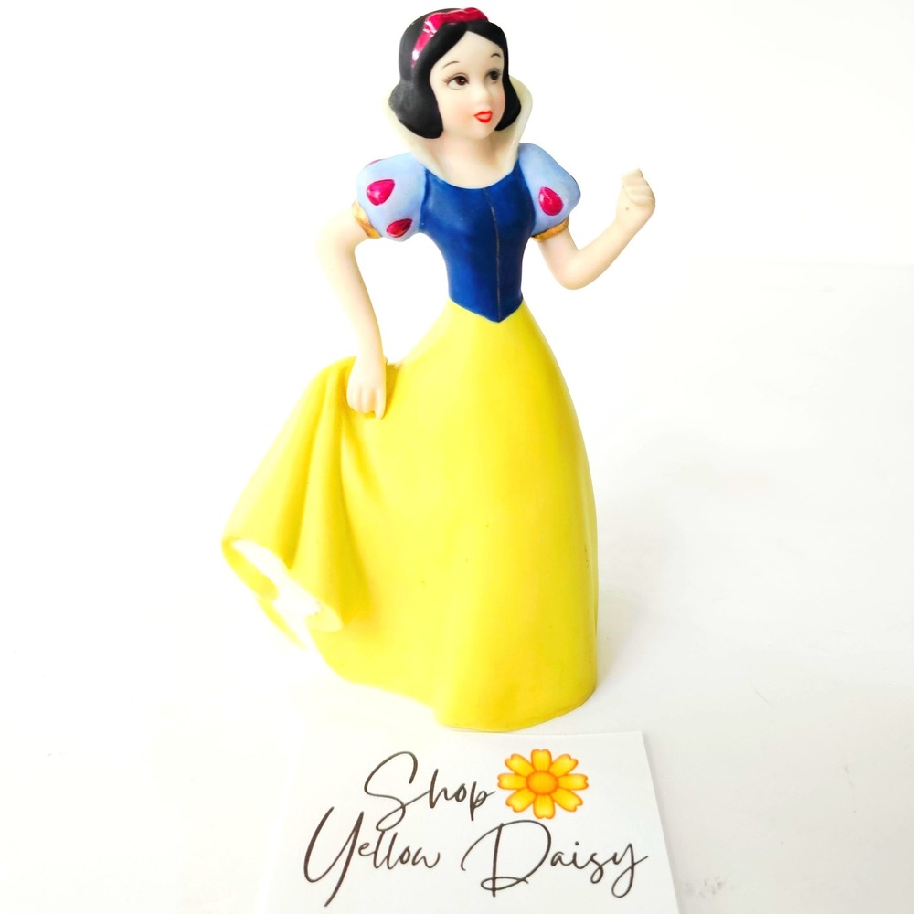 Disney Snow‎ White China Ceramic Figurine Bisque Matte 1st Sample Princess M1106